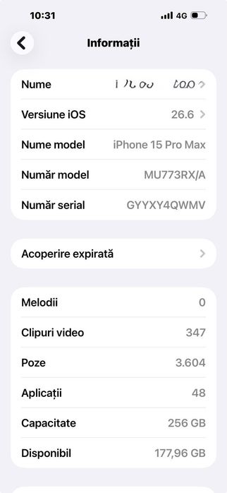 iPhone 15 pro max