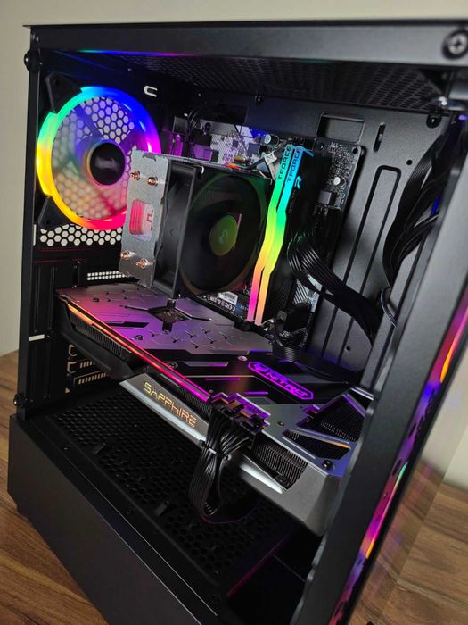 Нов | Ryzen 5600 | RX 6600 | 16 GB RAM | NVMe 512GB | Геймърски