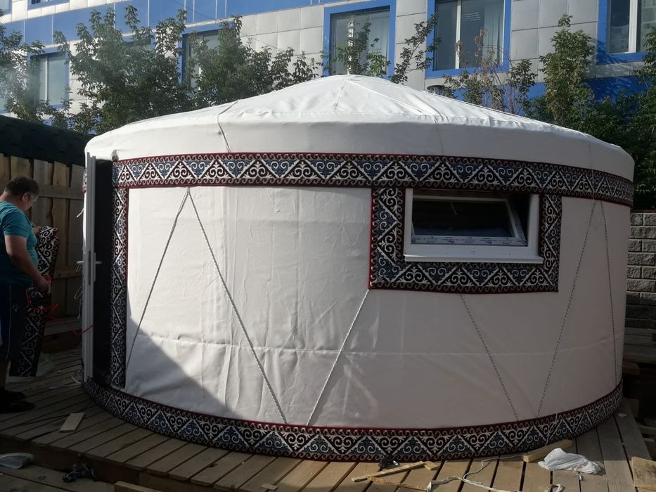 Баня Юрта готовая мобильная