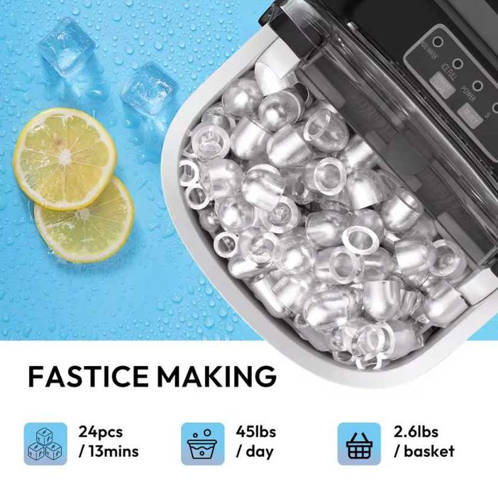 LOEFME Преносима  напълно автоматична  машина за лед / Ледогенератор