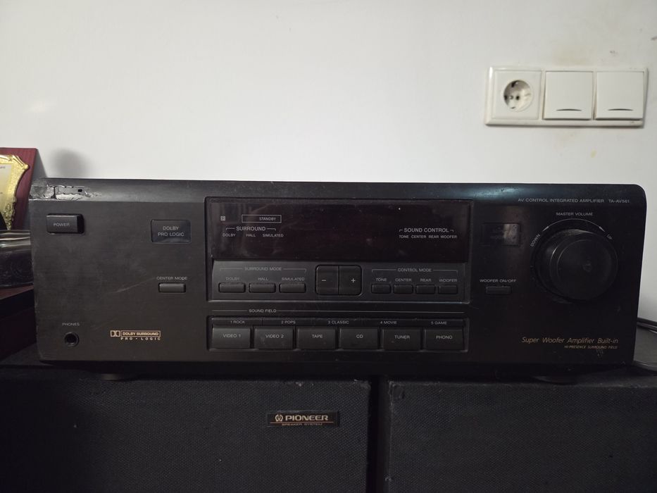Statie sony, boxe pioneer, subwoofer magnat