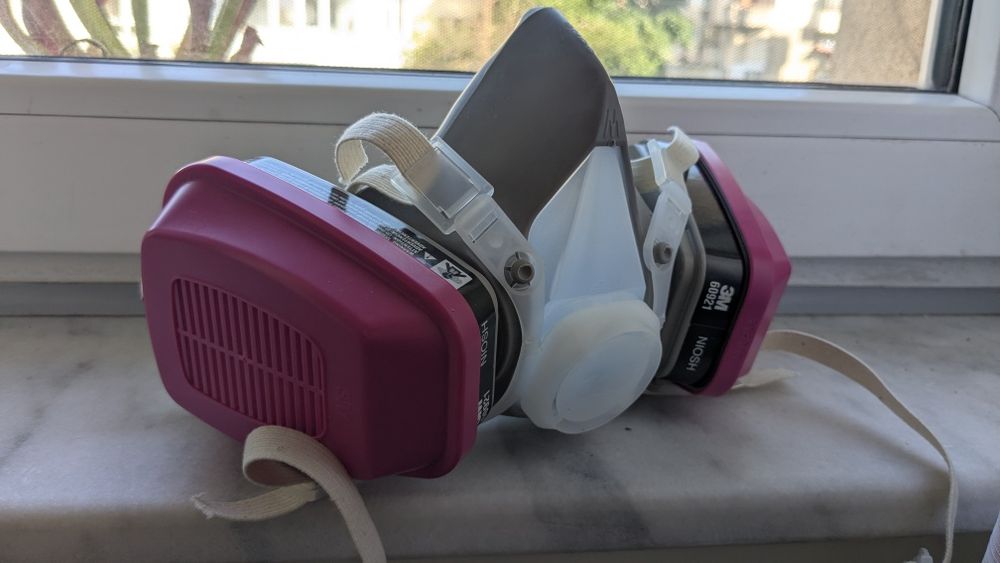 Mască vopsitorie / protecție chimică 3M