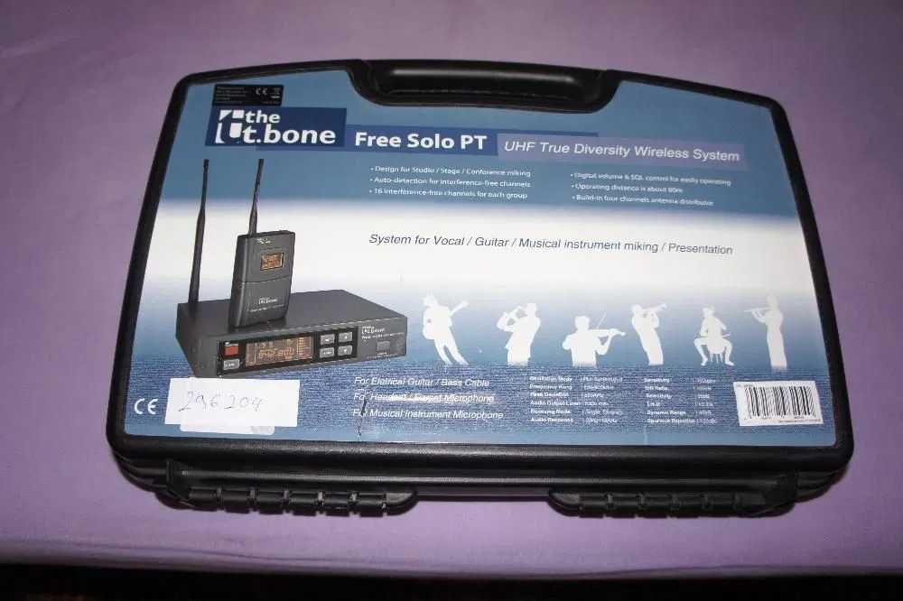 Sistem wireless (fara fir), The T.bone Free Solo PT 823 MHz