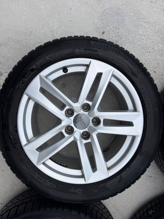 Оригинални джанти със зимни гуми 225/50/17 за AUDI