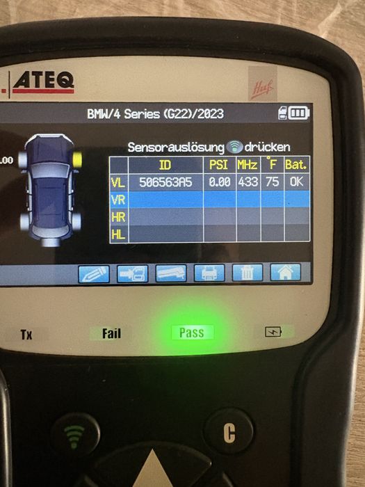 Senzori presiune roți / TPMS / RDC /RDKS  BMW  seia 2  3  4 5 7 x3 x4 ( modele noi G )