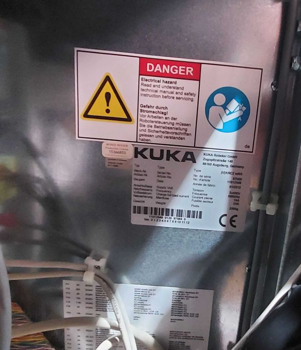 Robot Kuka KR60 HA, an 2013, KRC2