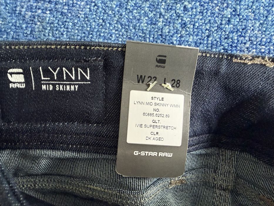 G-Star RAW Lynn Mid Skinny Jeans ОРИГИНАЛНИ дамски дънки - 23 и 27