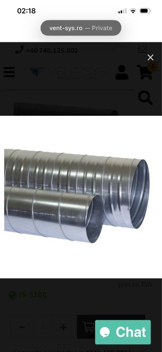 Tub ventilatie 200