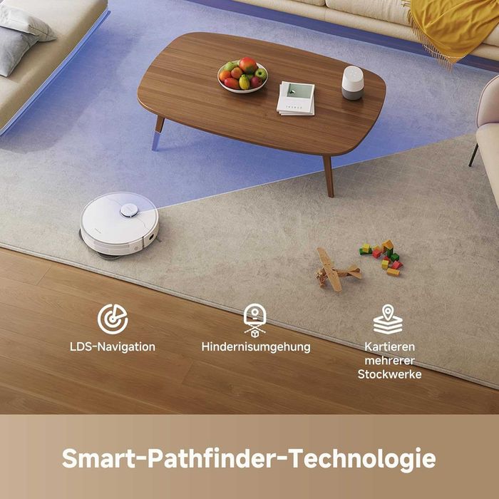 Робот прахосмукачка Dreame L10s Pro Gen 3 13000Pa 5200mAh Автономност 150 минути