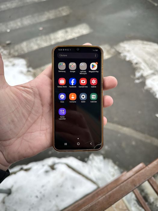 Samsung Galaxy A40 dual sim negru  Husa