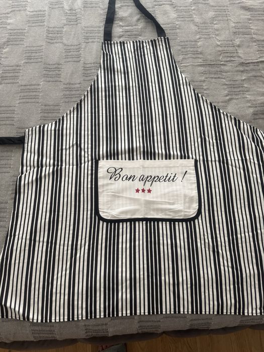 Памучни кухненски кърпи и престилка