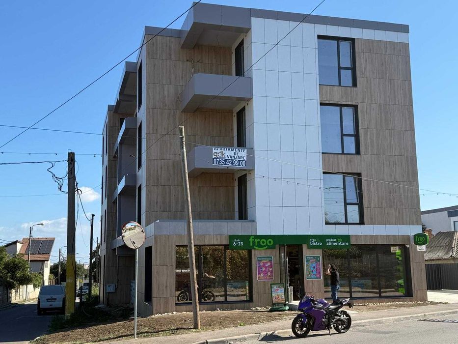 Apartament 2 camere Palazu, bloc nou