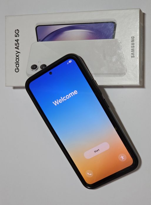 Husă Spigen + Samsung Galaxy A54 5G - 256 GB - 8 GB RAM - Alb