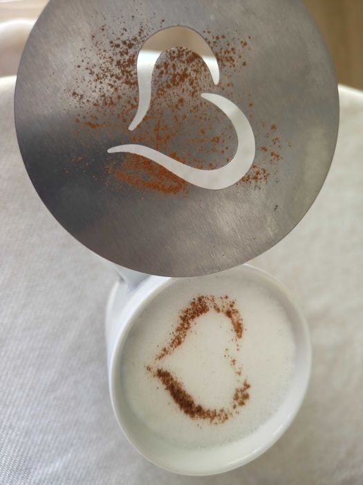 Stilou barista latte art + forme decorare cafea