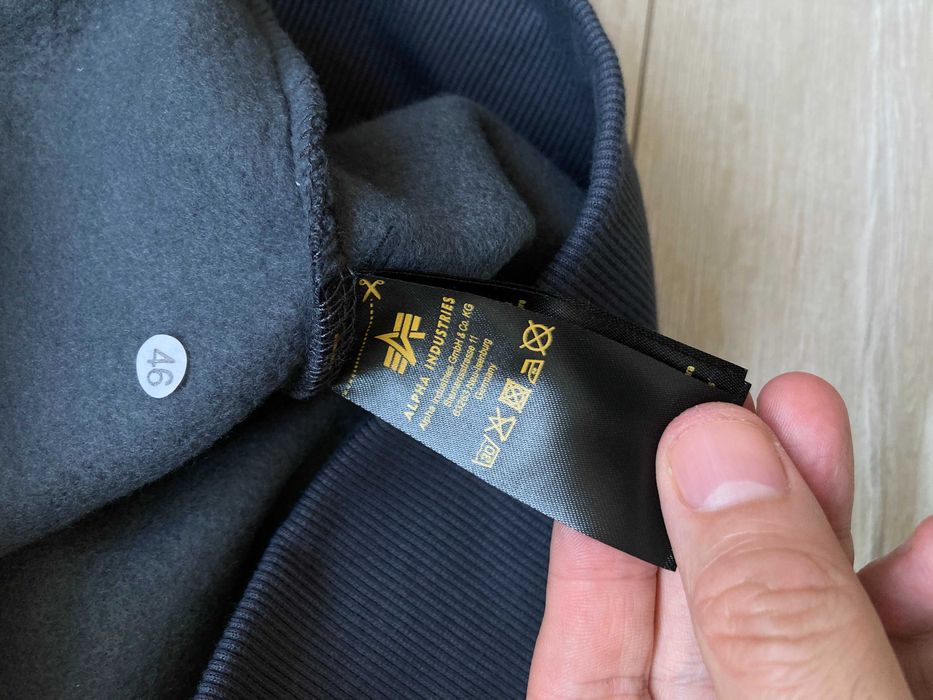 Alpha Industries мъжки суитчър суичър размер XL