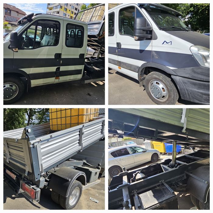 Vând Iveco Daily 35  C15  2012  si C14, 2018, basculabille