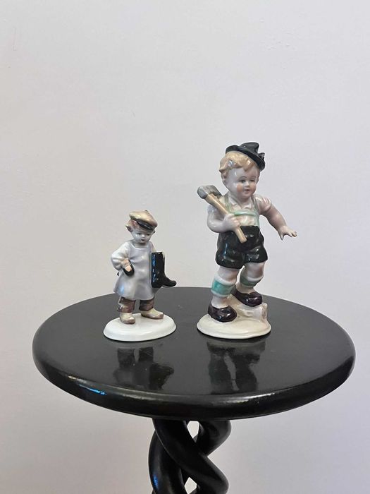 Set bibelouri portelan Fasold & Stauch si Metzler & Ortloff bibelou