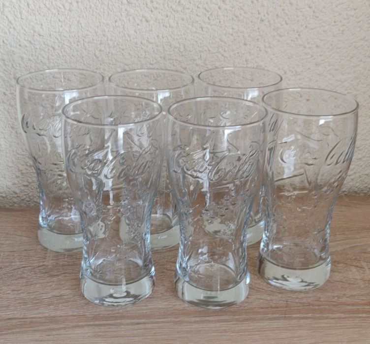 Set 6 pahare Coca Cola
