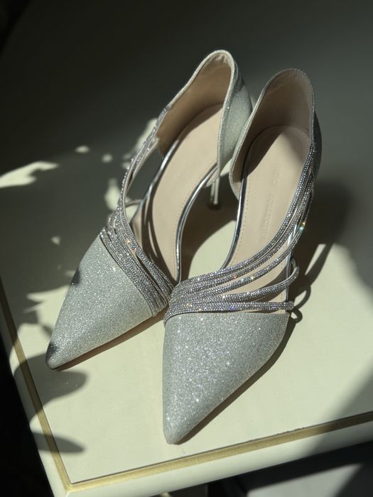 Туфли Josiny серебристые