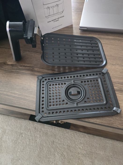 Airfryer friteuza  dual TurboTronic - Belgia / 9L, 3000W /
