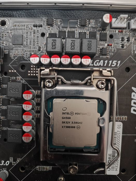 Комплект Мать и проц G4560 / LGA 1151