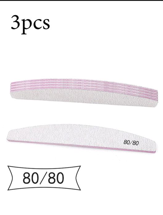 Пили за нокти 80/80 и 100/100 – нови, различни комплекти