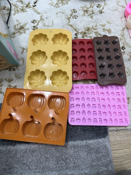 Matrite silicon pentru lumanari/sapun