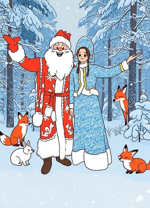 Дед мороз у вас в гостях