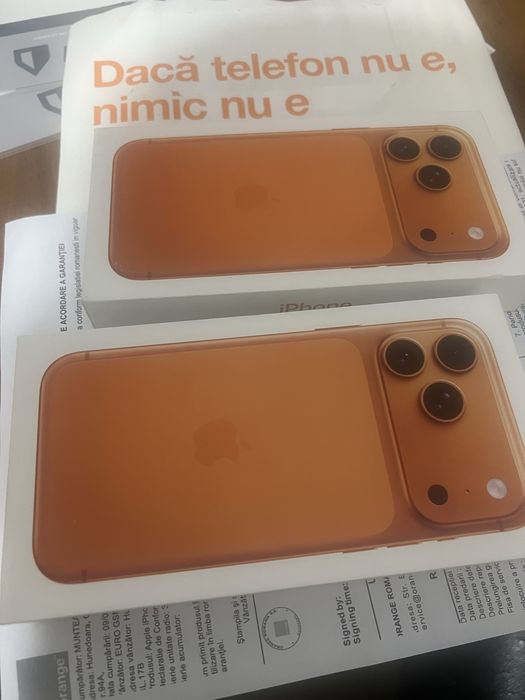 Iphone 17 Pro si Pro max Nou