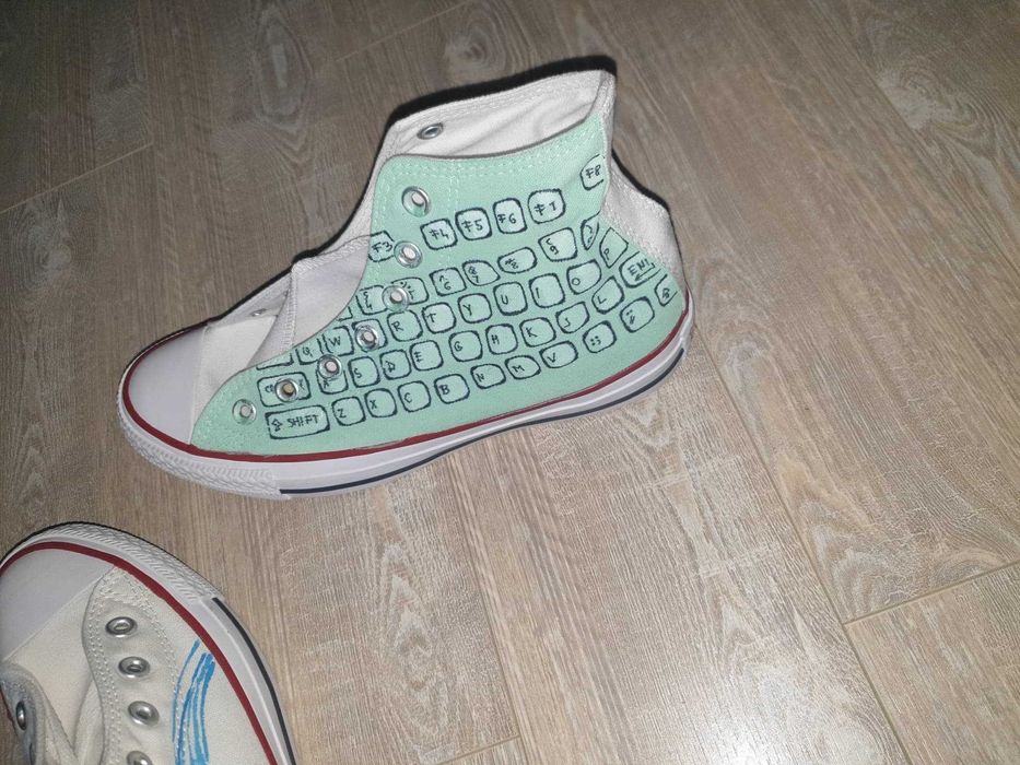 Tenesi CONVERSE ALL STAR personalizati 100% original