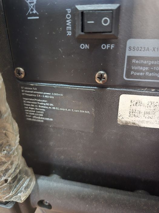 Boxa portabila Akai SS023A-X10