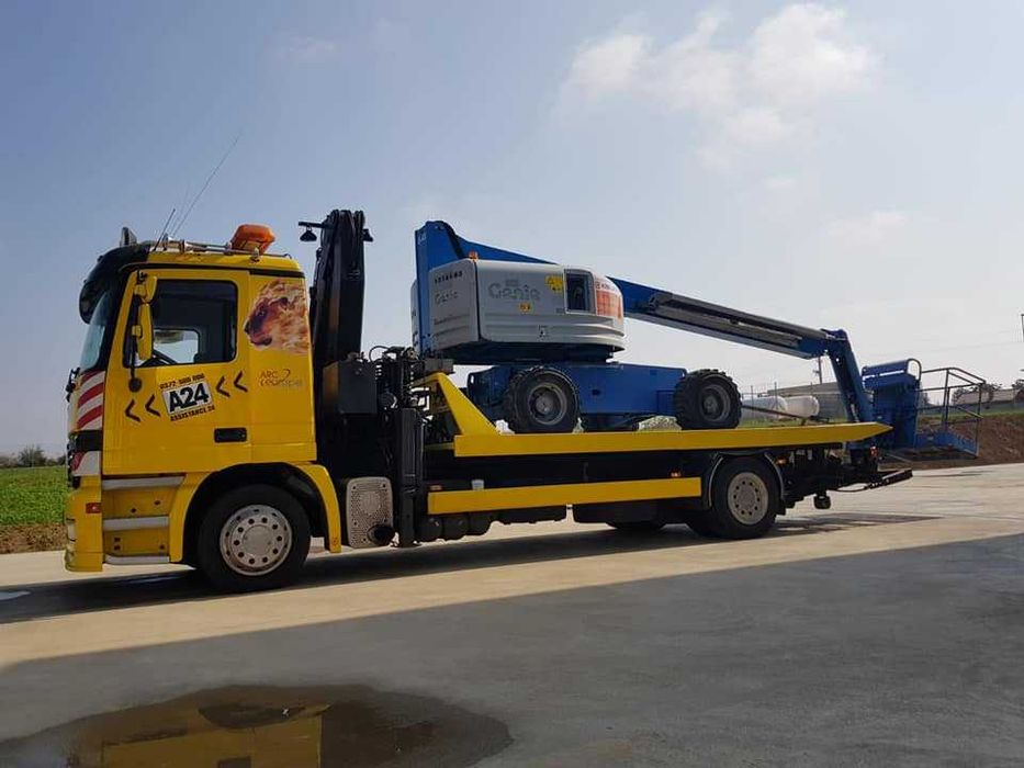 inchiriere nacela telescopica si  nacela cu brat articulat