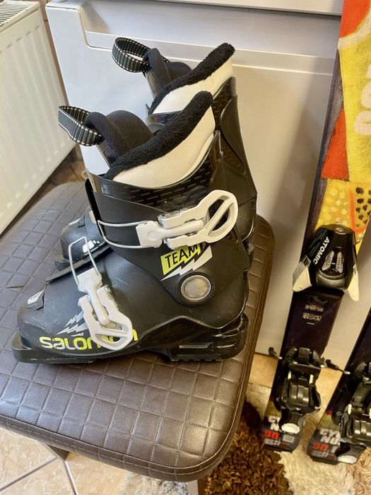 Schiuri copii 90 cm cu clapari skiuri set ski