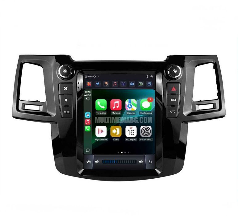 Toyota Hilux 2005 - 2014 9.7 Мултимедия Навигация Android