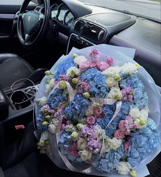 Цветы микс очень большие