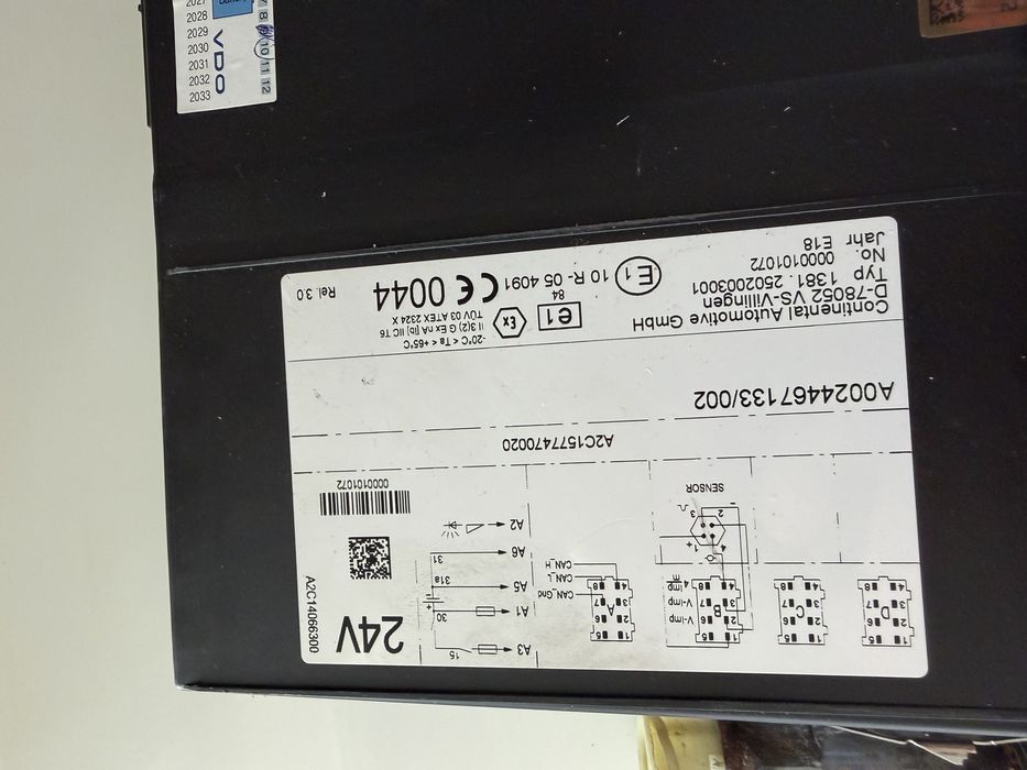 Vand tahograf vdo perfect functional