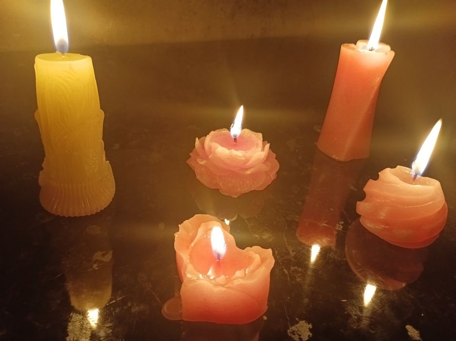 Свечи. Ручная работа.