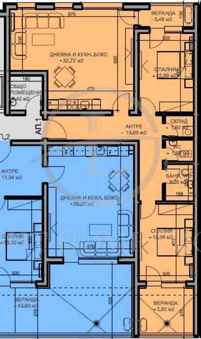 Продава се Тристаен апартамент в Пловдив, Кючук Париж - 109 кв.м за 1010 €/кв.м - Снимка #5