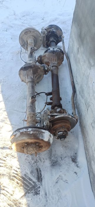 Задний мост на УАЗ Гибридный