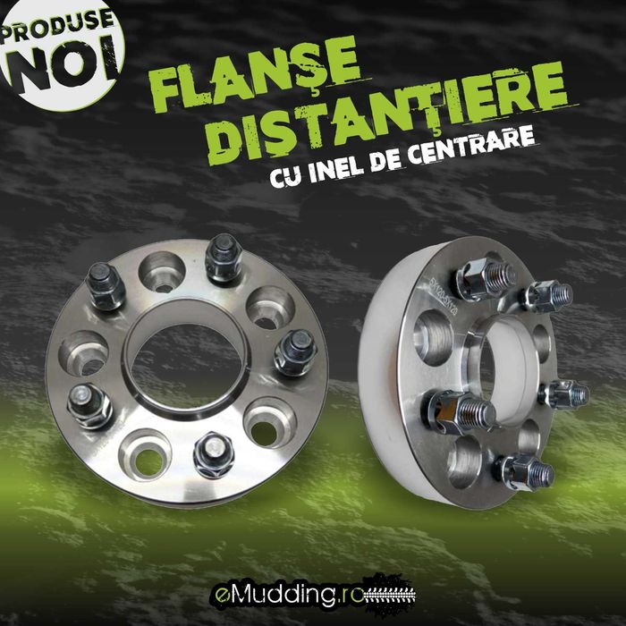 50MM 6×139.7 Nissan, Ford - Flanse distantiere cu inel de centrare