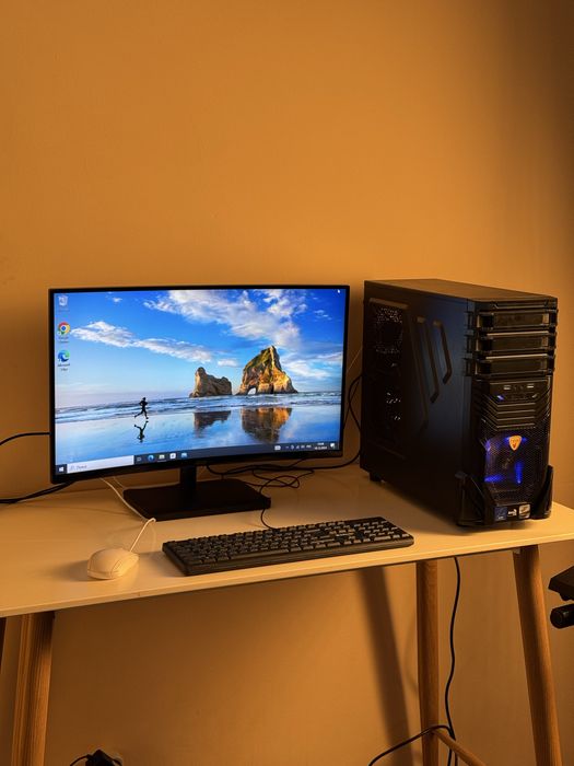 Обмен есть Игровой комп i7 4770к 12gb ozu rx480 4gb video хард ssd