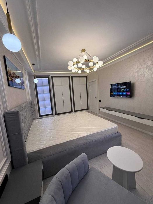 Ж/К Sayram 3комн/13/16, ЕвроДизайн, 84+28м2, Раздел меб+тех Ор-р: Ю-14