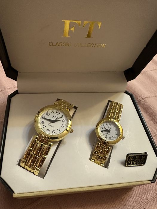 Set ceasuri barbati femei cuplu FT Quartz