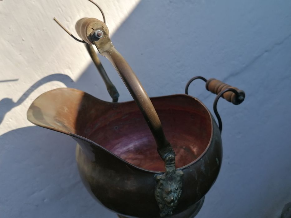 Ceaun cupru 5 litri și carafa cupru 4,5