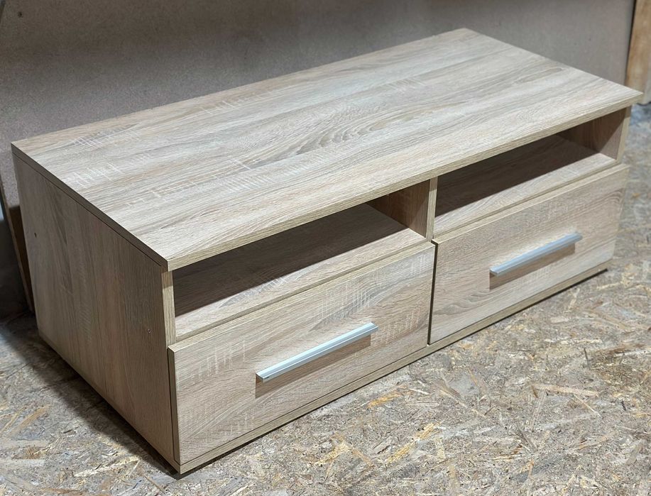 Comoda TV 110 cm pentru living; Comoda cu 2 sertare