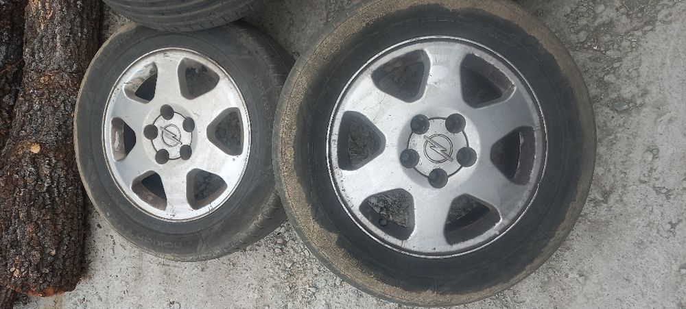 5х110 Джанти 15 Опел ОРИГИНАЛНИ и 195 65 15 към тях
