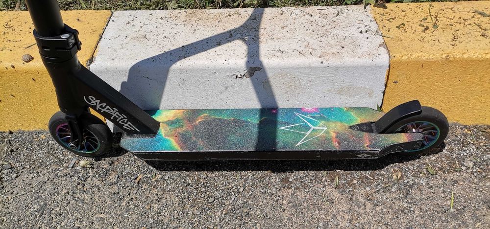 Trotinetă Freestyle Sacrifice Flyte 100 V2 doar 2,8 kg scheme trick