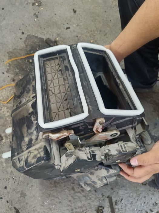 Чистка и ремонт печки.