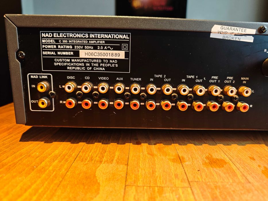 NAD C 350 легендарен усилвател