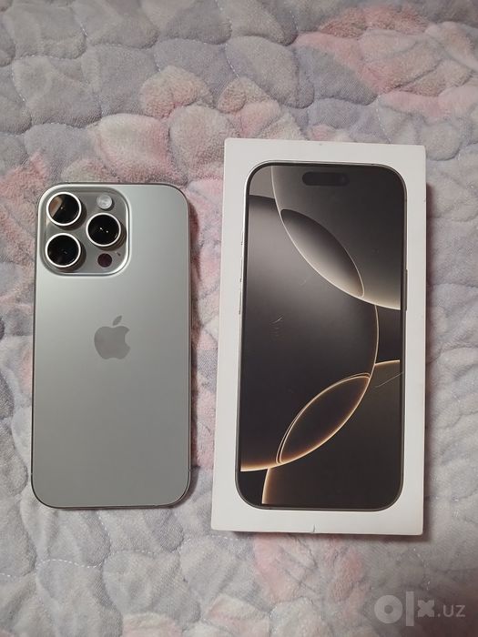 Iphone 16 pro 1 TB natural titanium